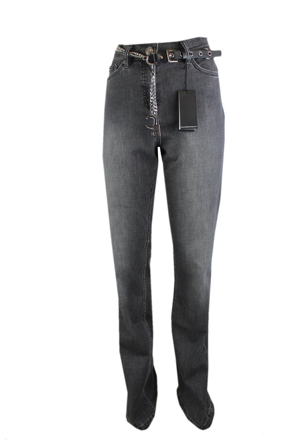 Caroline Biss zwarte washed jeans.