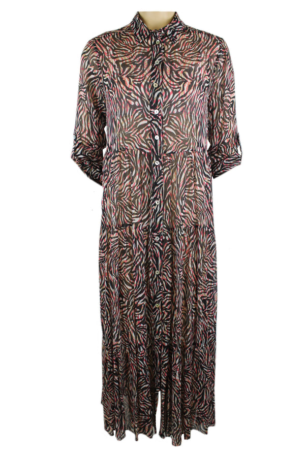 Summum maxi multicolor jurk.