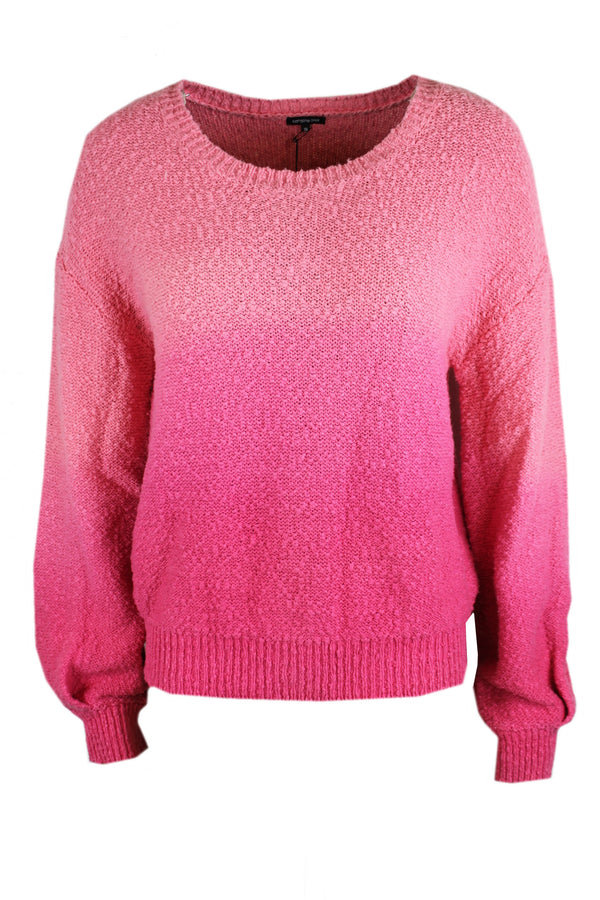 Caroline Biss trui in roze tinten.