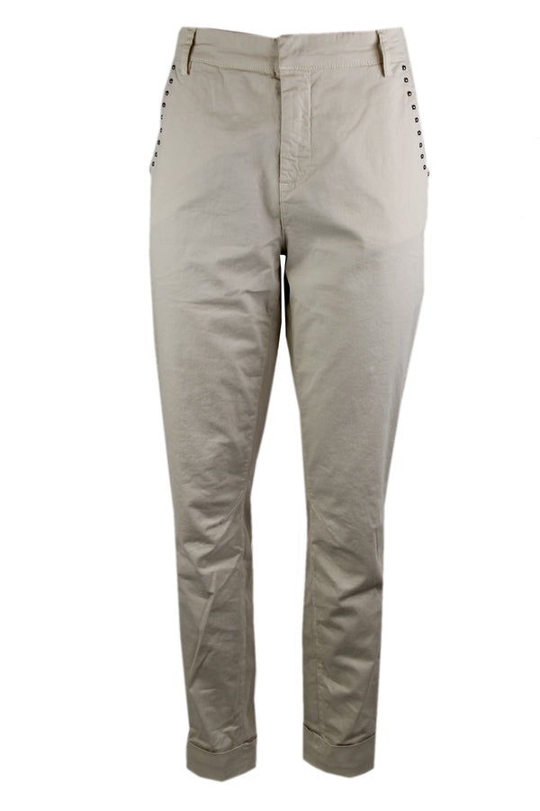 Summum broek met studs op de zakken.