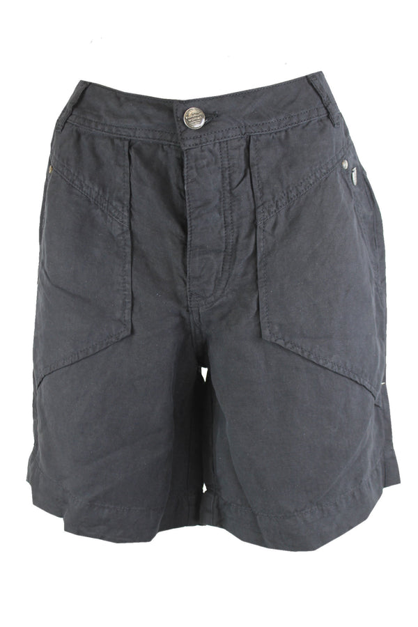 Summum short Black gemaakt van een mooie kwaliteit linnenmix.