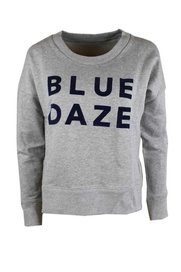 Summum Blue Daze sweatshirt, verkrijgbaar in de kleuren heather grey en navy.