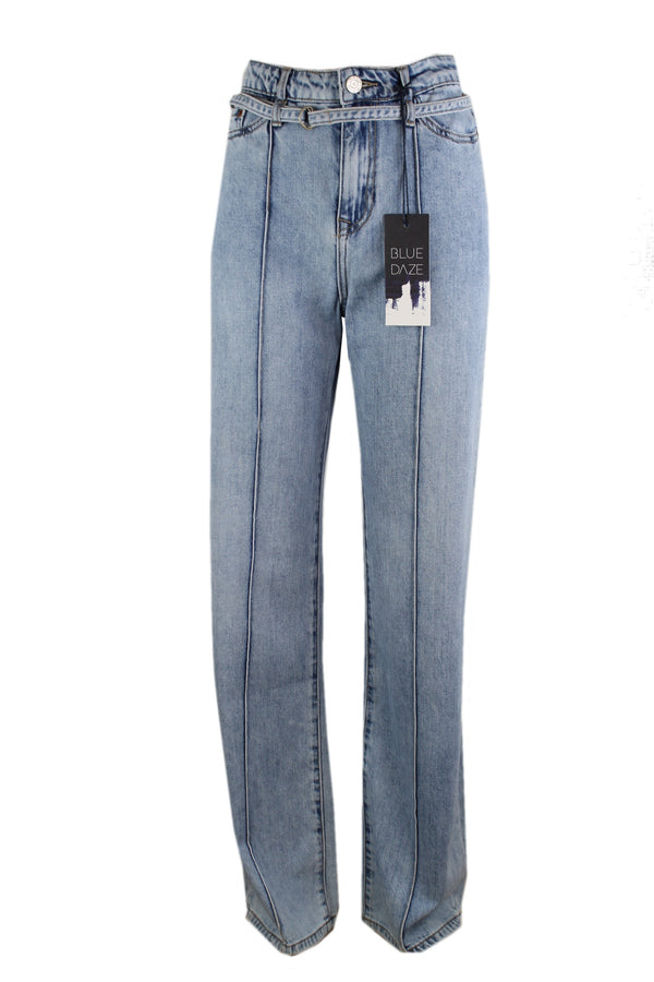 Summum Blue Daze bleached  denim.
