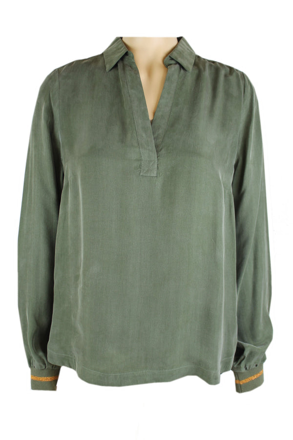 Summum blouse ivy green.