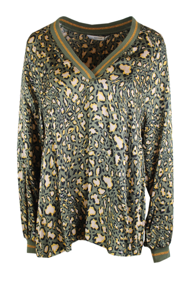 Summum blouse Ivy green.