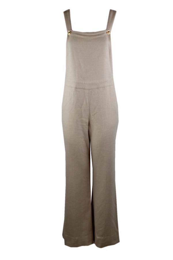 Caroline Biss jumpsuit met ruime iets uitlopende pijpen.