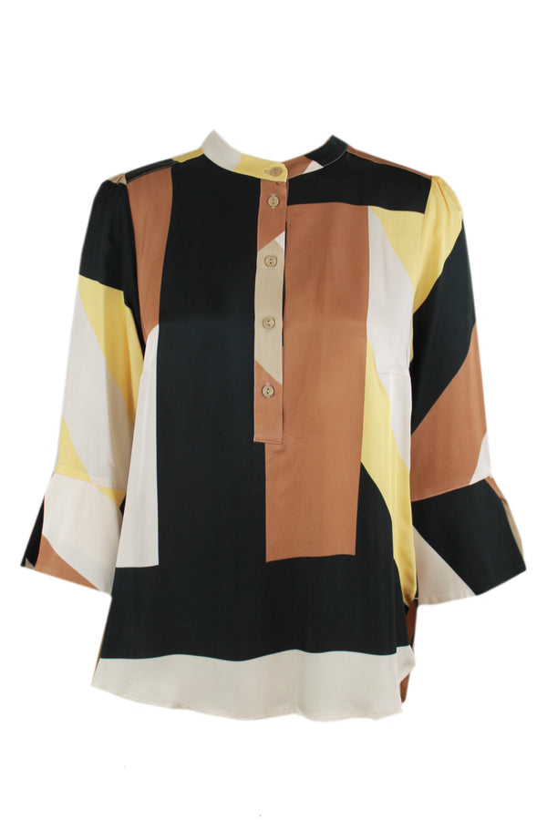 Summum blouse multicolour van 100% viscose.