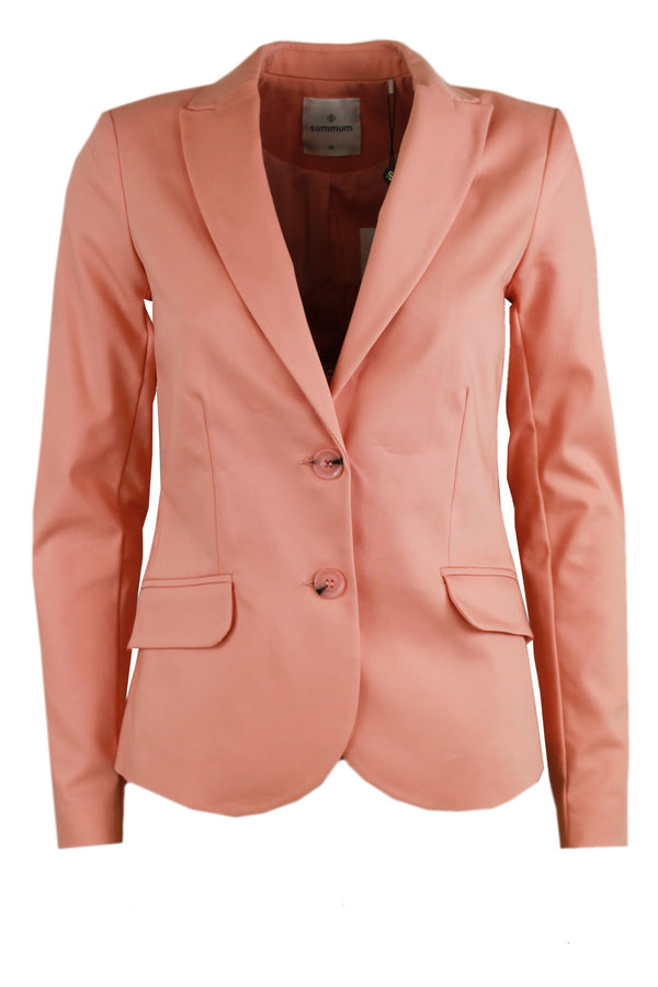 Summum gevoerde blazer pink salmon.