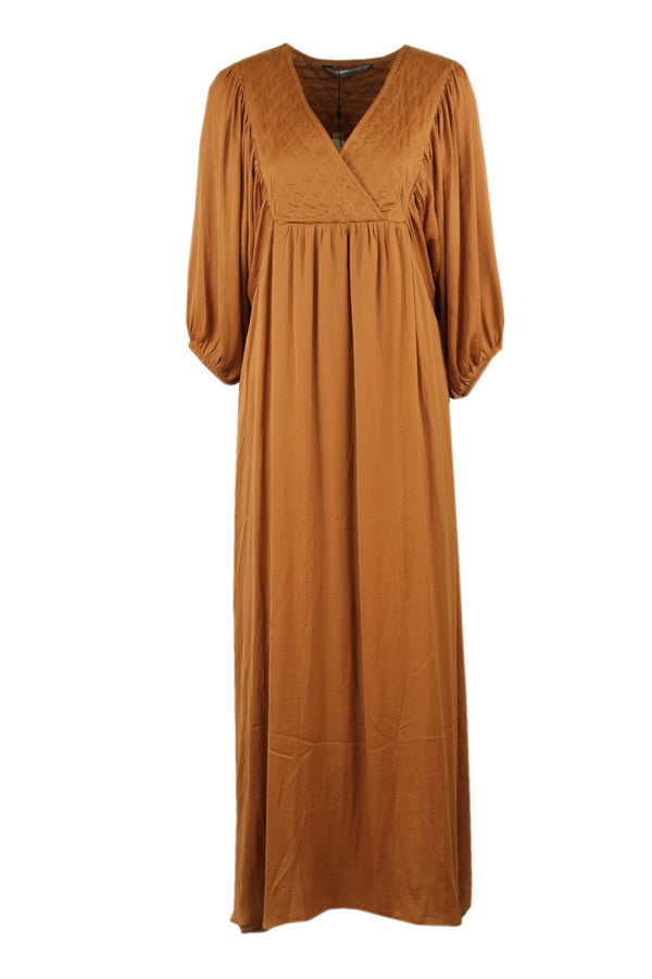 Summum maxi-jurk Soft Almond.