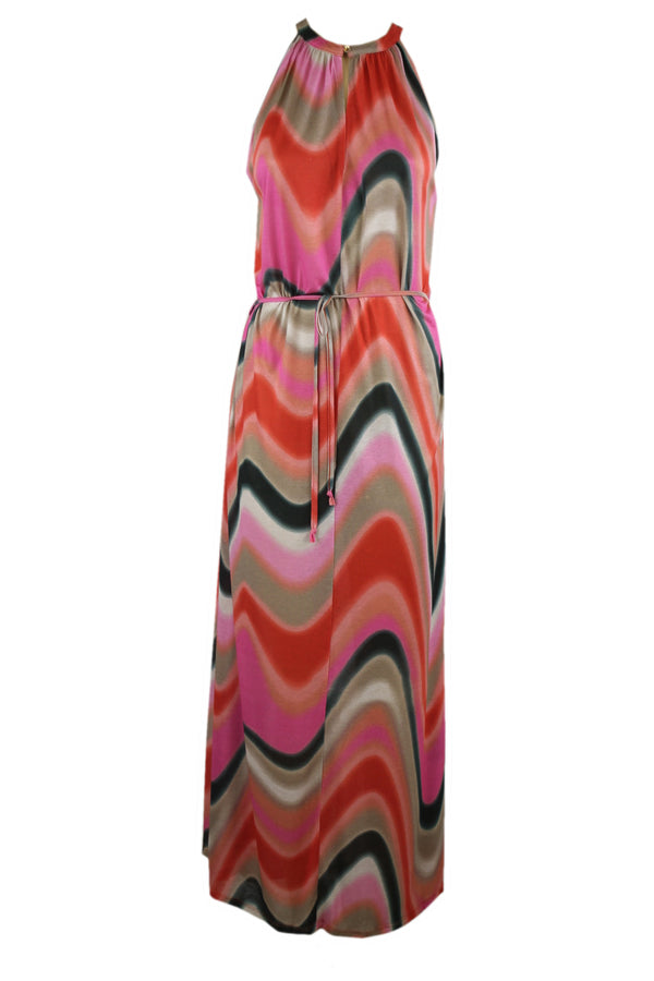 Summum maxi-jurk multicolour.
