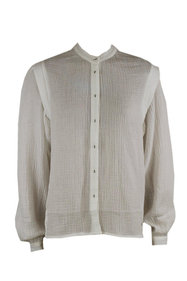 Sandwich blouse verkrijgbaar in diverse kleuren.