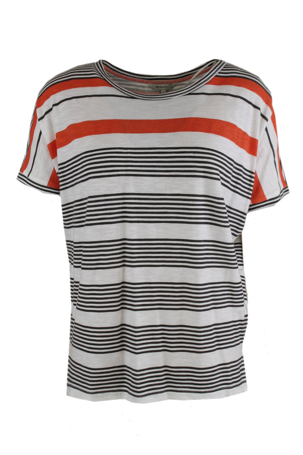 Sandwich gestreept shirt van 100% katoen.