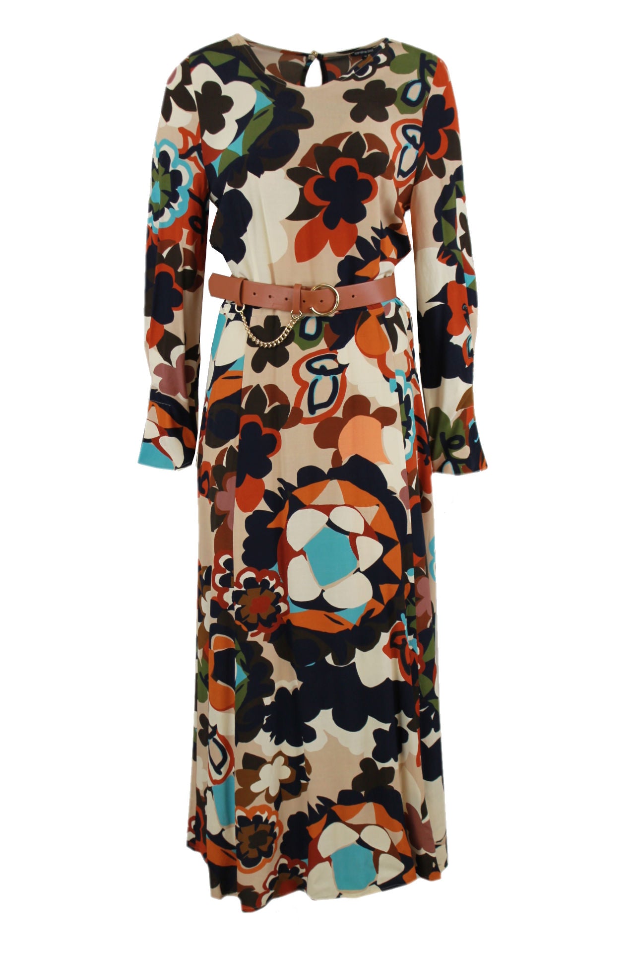 Caroline Biss maxi-jurk met een luxe - Main Image