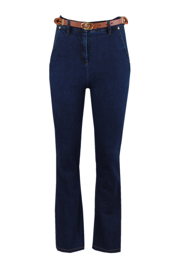 Caroline Biss flared jeans.