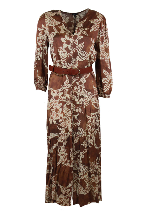Caroline Biss maxi-jurk van 100% viscose.