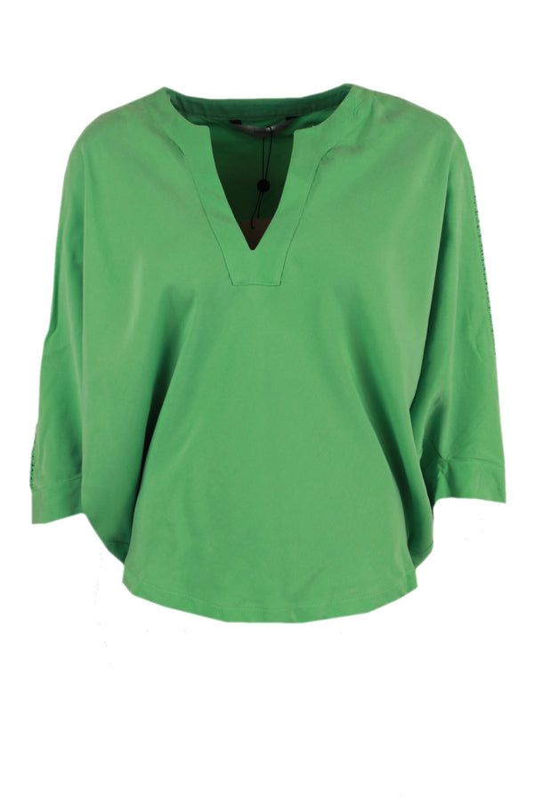 Summum blouse met vleermuismouwen.