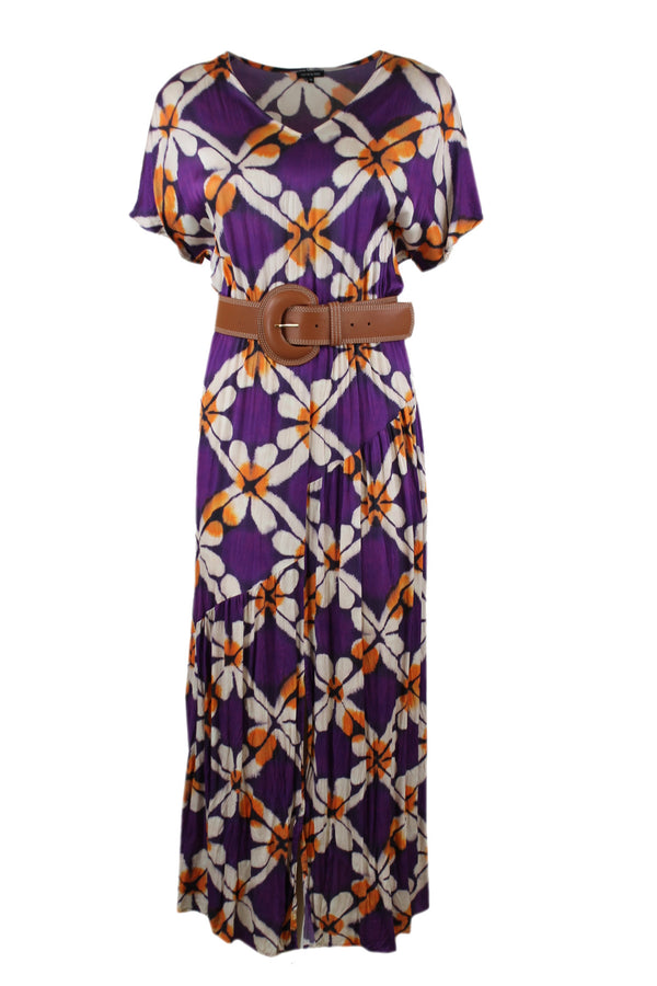 Caroline Biss maxi-jurk van 100% viscose.