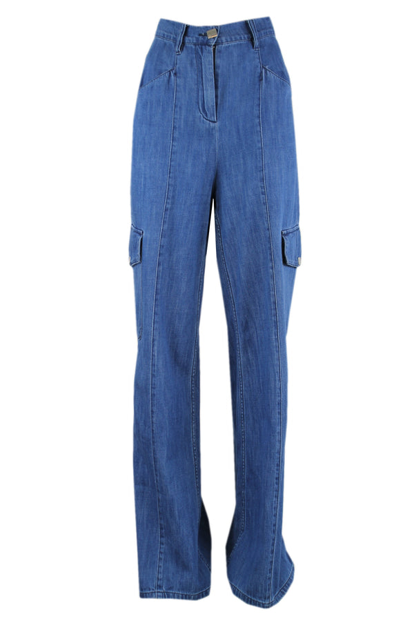 Caroline Biss denim van 100% katoen.