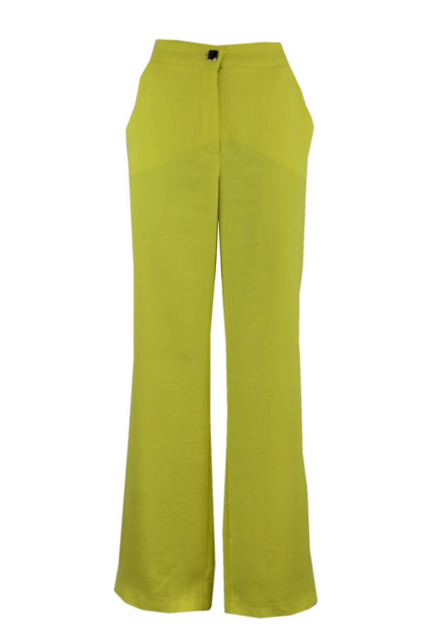 Caroline Biss limekleurige broek.