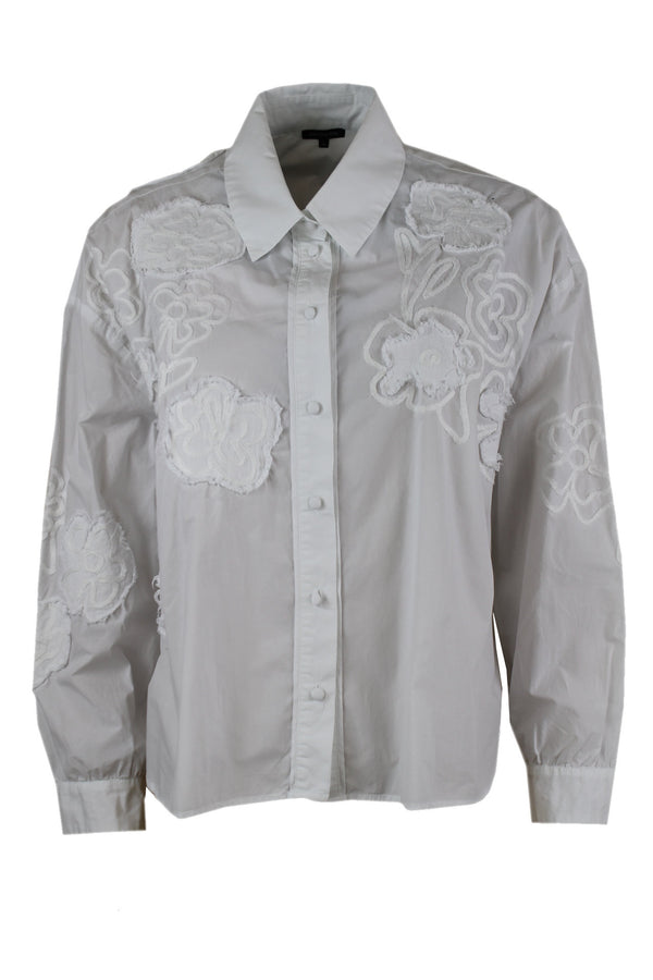 Caroline Biss blouse van 100% katoen.