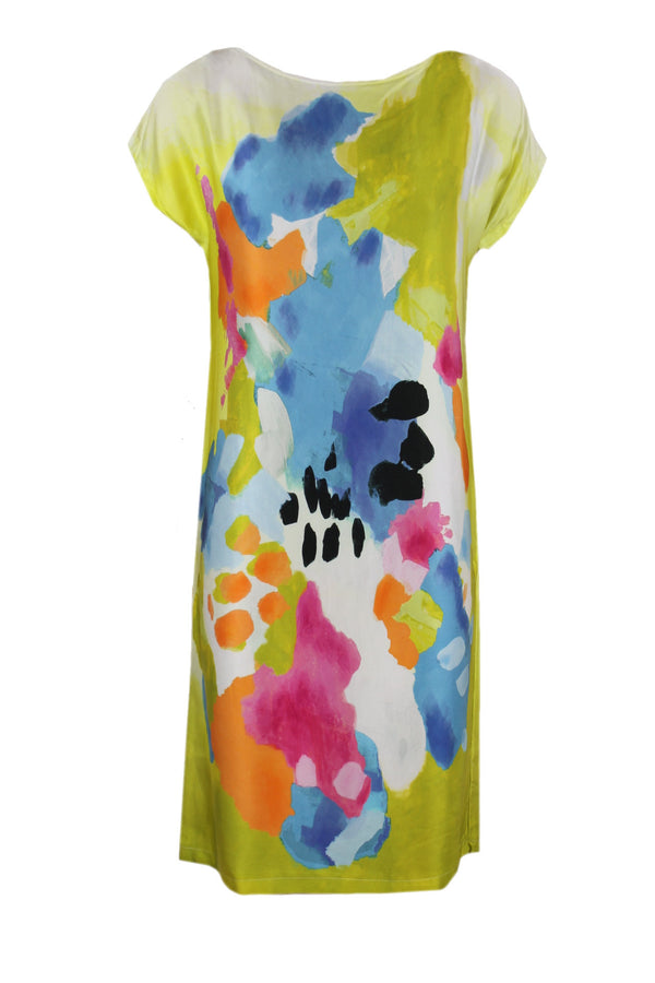 Caroline Biss jurk van 100% viscose.