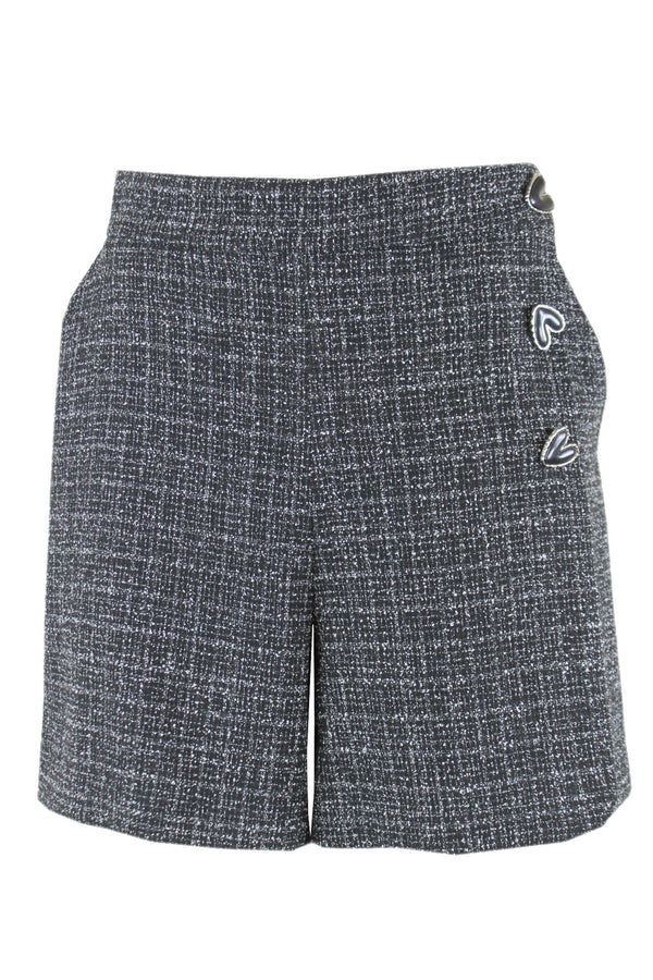 Caroline Biss korte broek met sierknopen.