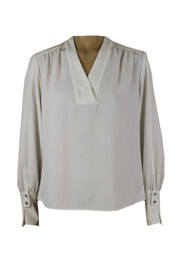 Caroline Biss stijlvolle blouse.