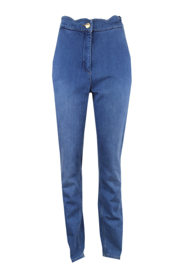 Caroline Biss denim met smalle pijpen.