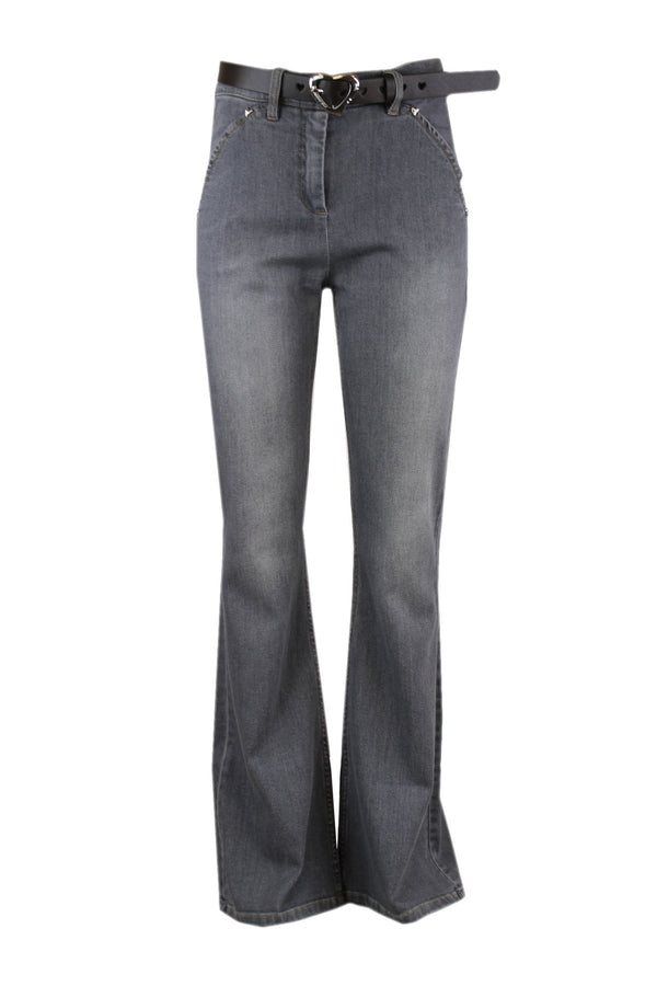 Caroline Biss grijze denim.