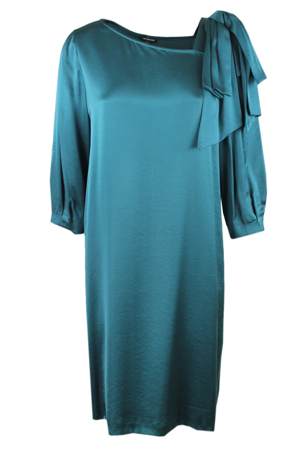 Caroline Biss jurk van een glanzende viscose-mix.