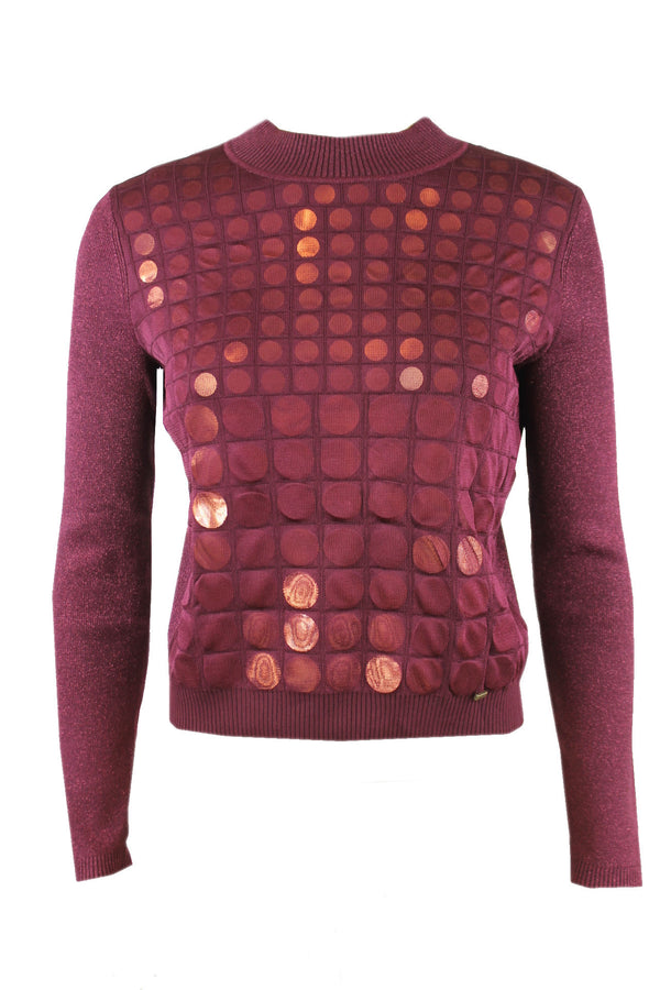 Ted Baker Trapped sequin jumper.