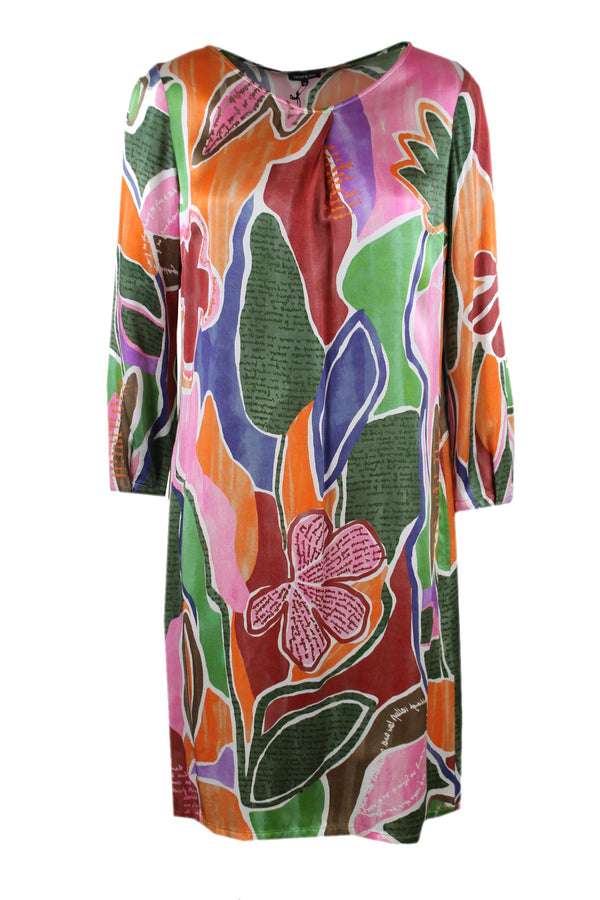 Caroline Biss jurk van 100% viscose.