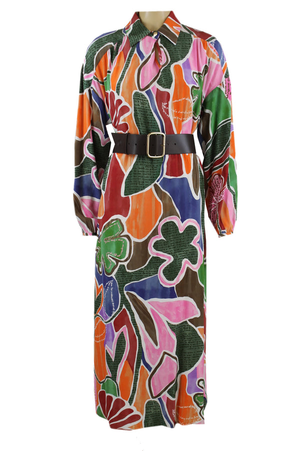 Caroline Biss jurk van 100% viscose.