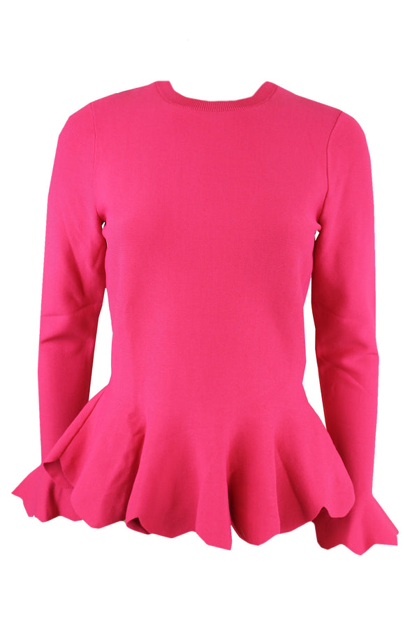 Ted Baker Fitted top with peplum.