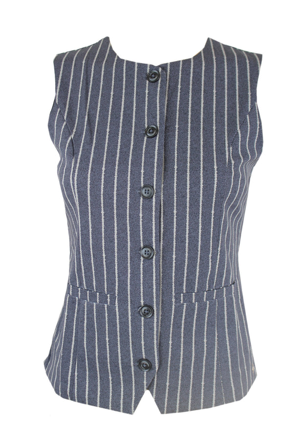 Kimara dotted pinstripe gilet Esmee.