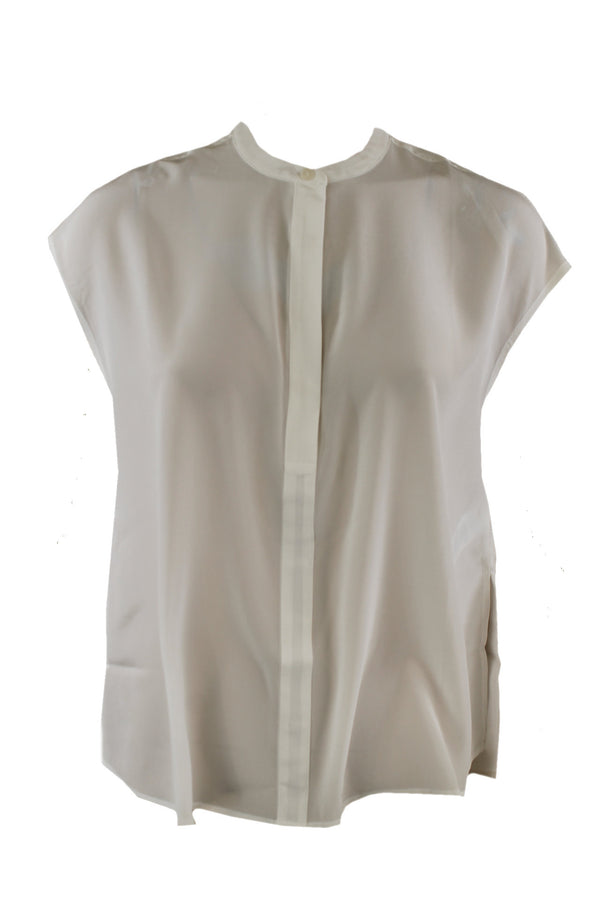 Ted Baker extended shoulder straight fit top.
