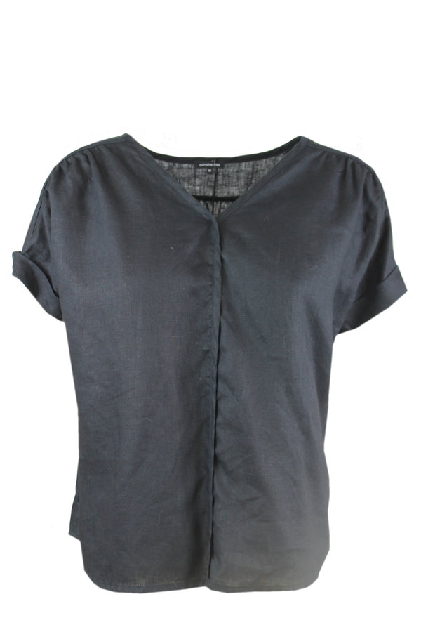 Caroline Biss blouse van 100% linnen.