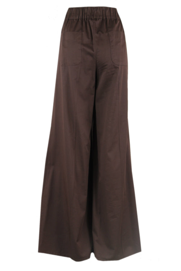 Caroline Biss bruine broek met een elastische taille.
