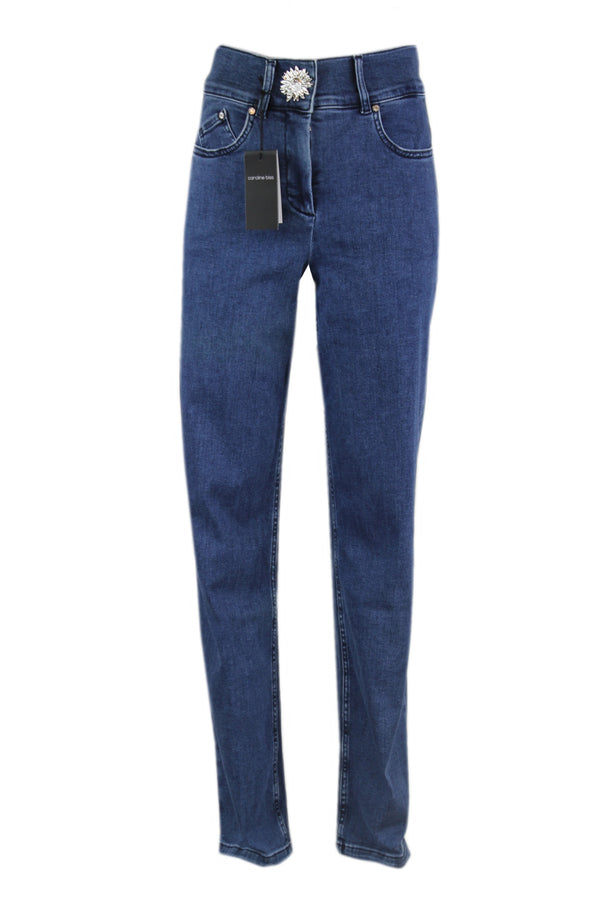 Caroline Biss jeans met een luxe sluiting.