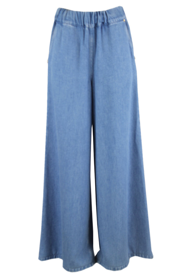Caroline Biss jeans met een elastische taille.