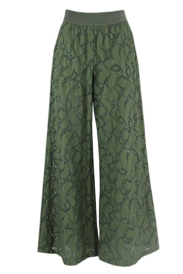 Caroline Biss broek met broderie.
