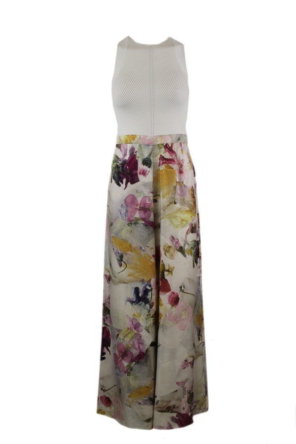 Ted Baker Rib knit bodice mockable jumpsuit.