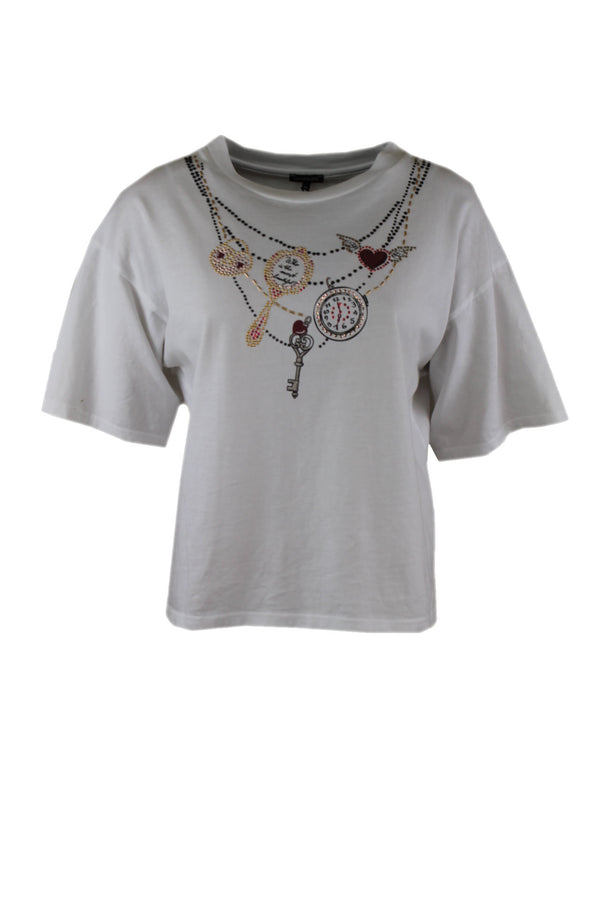 Caroline Biss shirt met een print aan de voorkant.