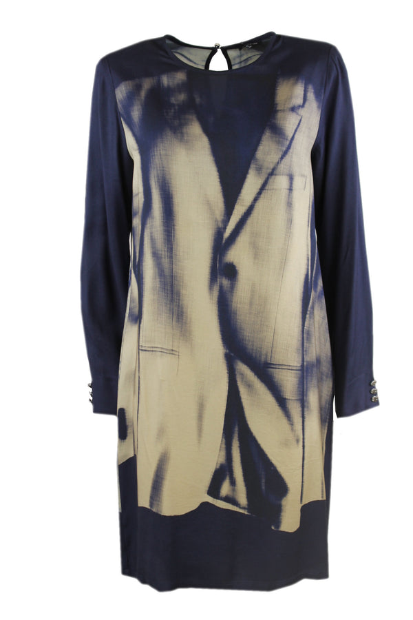Caroline Biss jurk van 100% viscose.