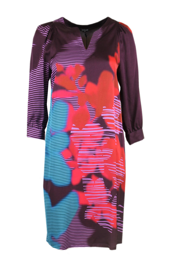 Caroline Biss jurk met multicolor print.