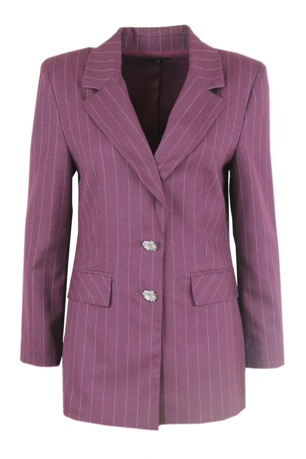 Caroline Biss krijtstreep blazer.