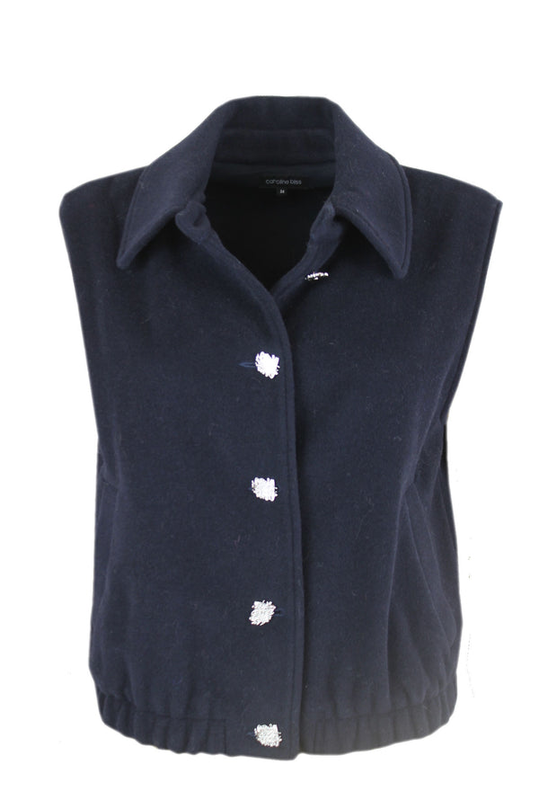 Caroline Biss gevoerd vest.