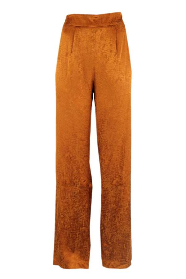 Amaya stijlvolle broek met plooitjes aan de voorkant.