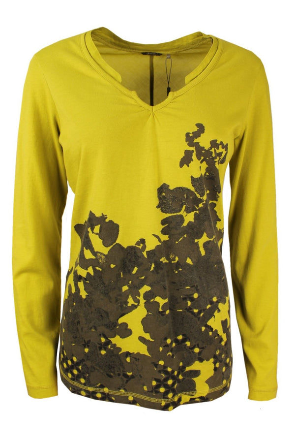 Sandwich shirt met print.