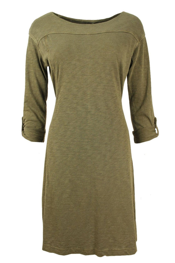 Sandwich jurk, verkrijgbaar in twee kleuren.